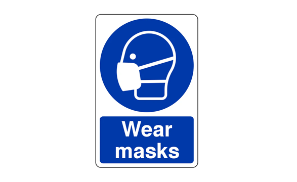 Buy Face Covering Signs from Medisave