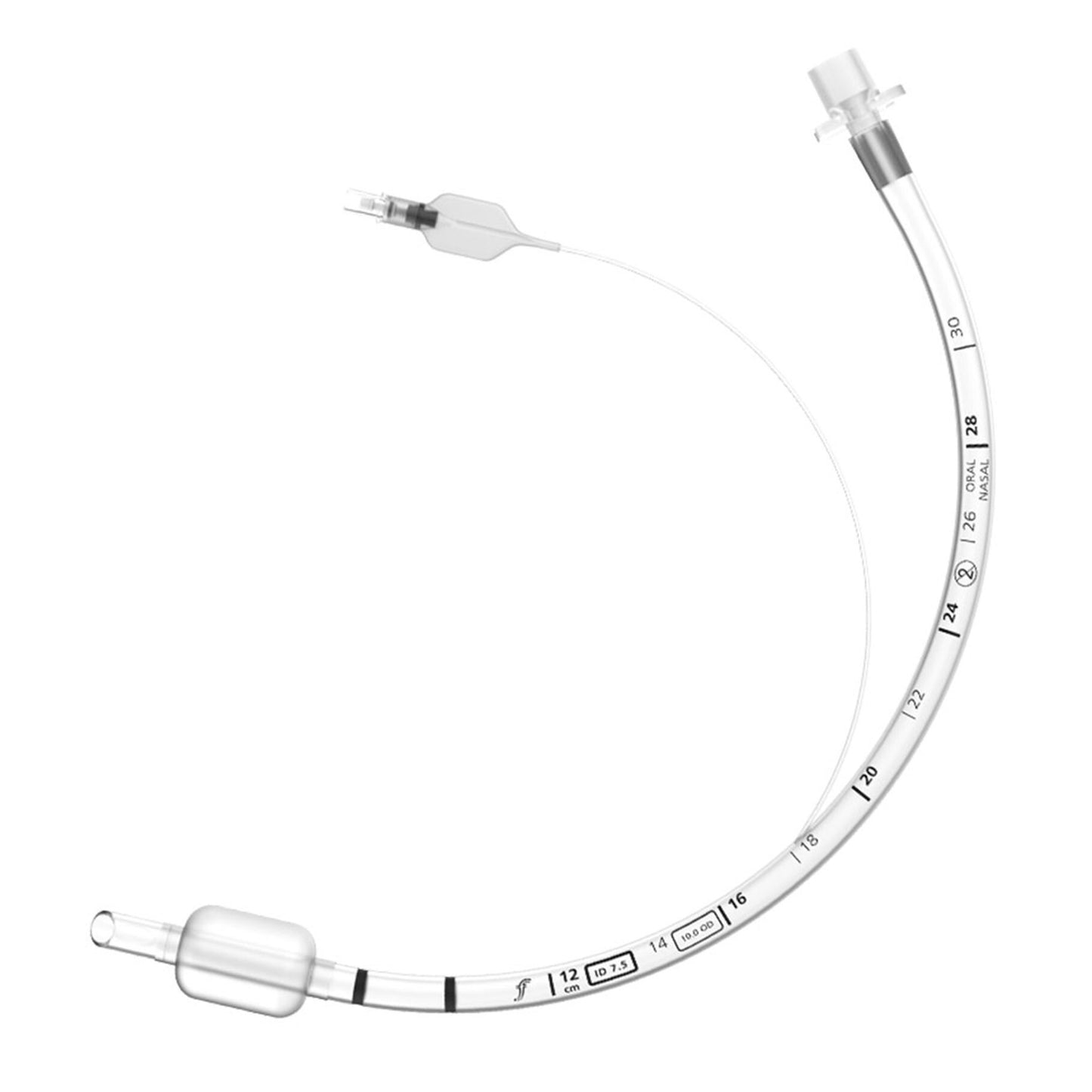 PVC Cuffed Endotracheal Tube - 7.5mm
