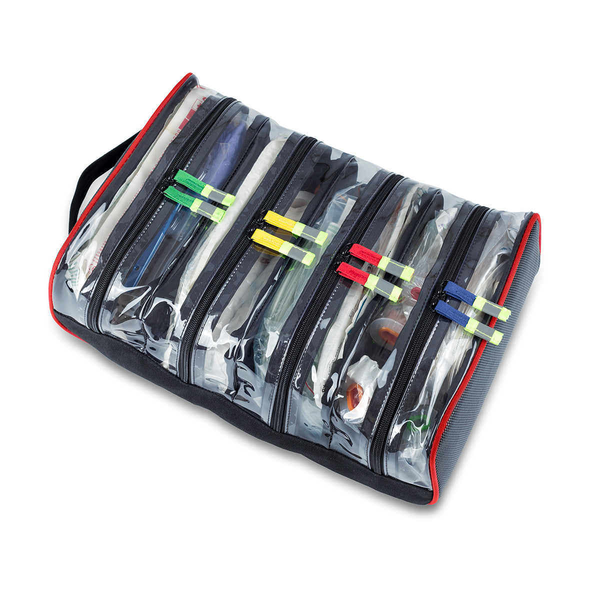 TRAY'S Four Pocket Bag with Colour Code and Handle -