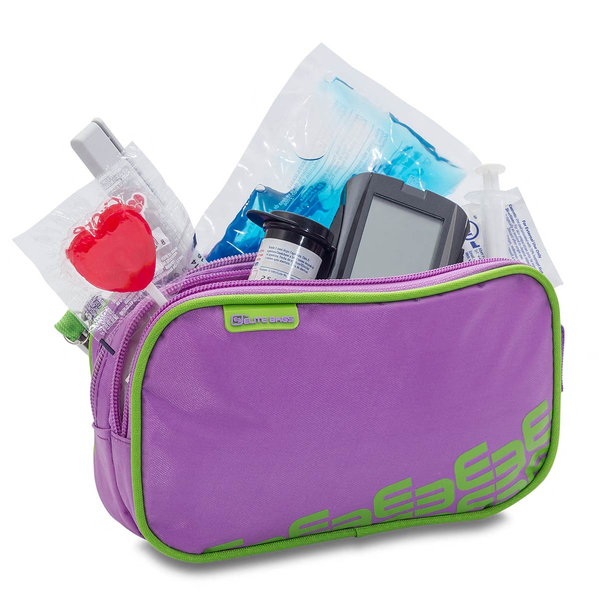 Dia's Cool Designs Diabetes Bag - Purple -