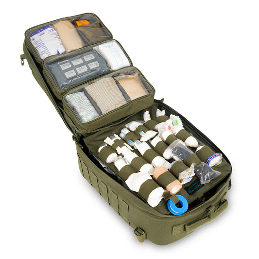 Elite PARAMED'S Rescue & Tactical Backpack - OD Green -
