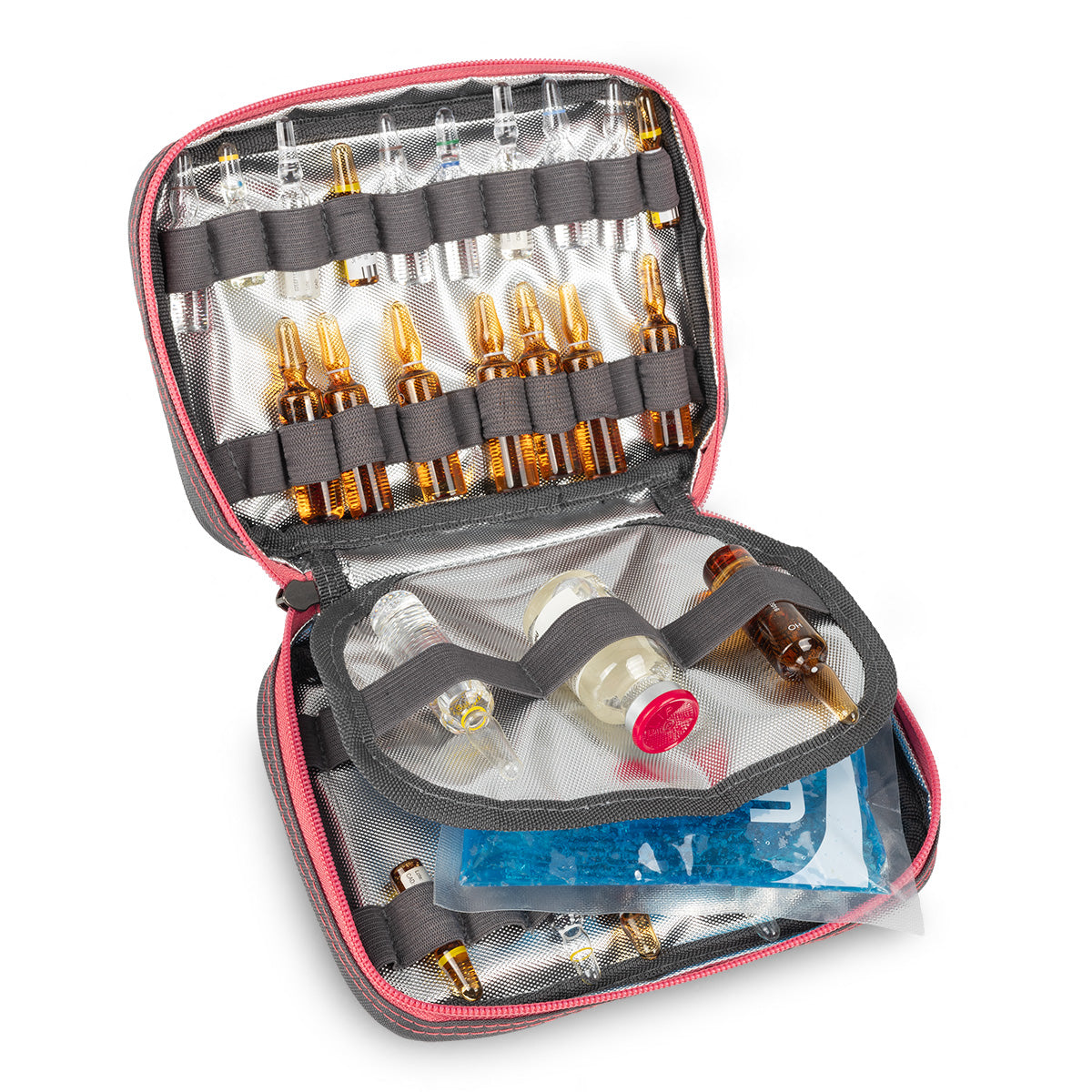 GP's Light medical bag – Grey and Salmon pink -