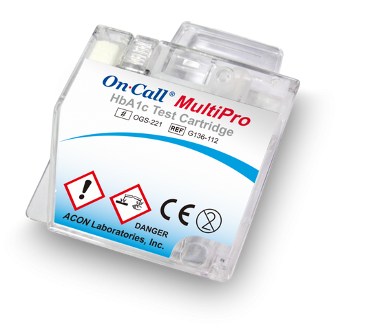 On-Call MultiPro HbA1c test cartridges (10 pack)