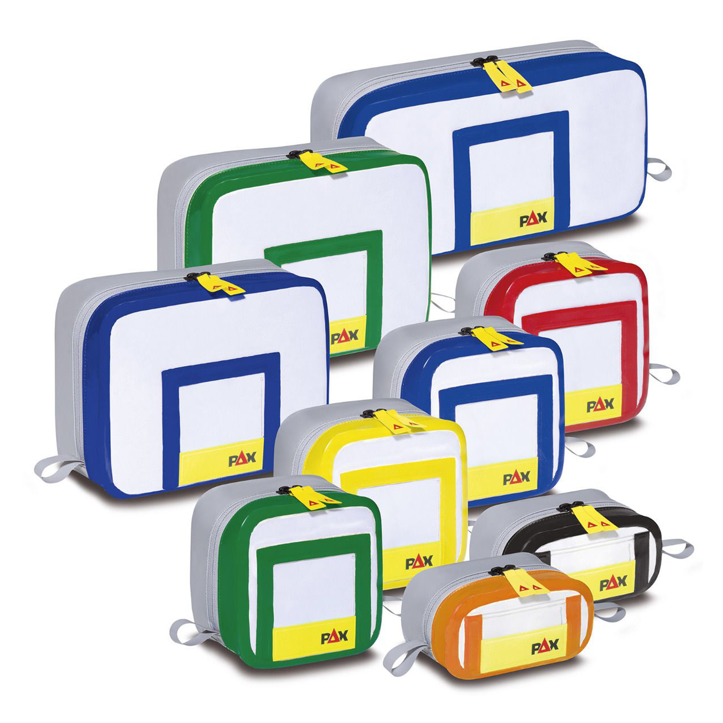 PAX Bags Inner Pouches - Set of 9 - Pax Bags