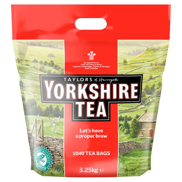 Yorkshire Tea, tea bags (pack of 1040)