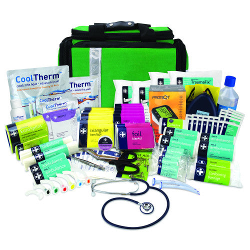Major Incident First Aid Kit - Responder Holdall - One Size - Green -