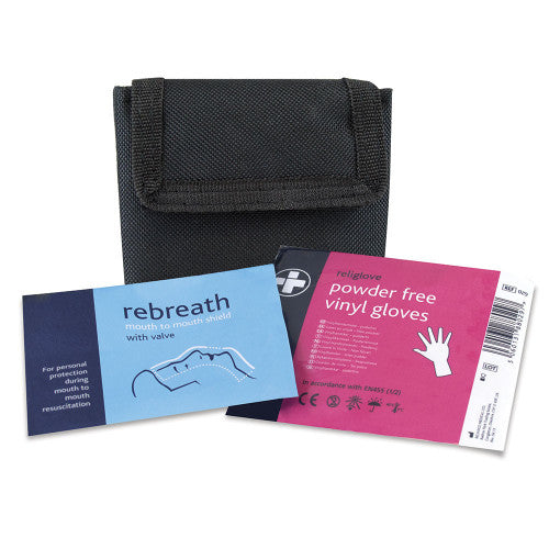 Rebreath Kit in Black Belt Pouch -