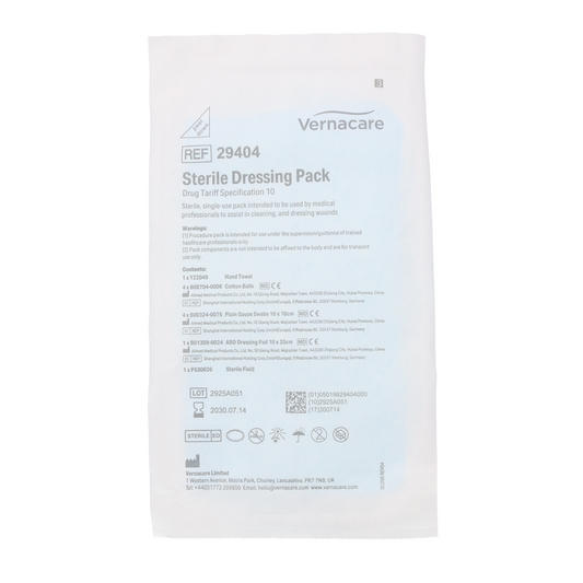 Drug Tariff Dressing Pack (sterile) Spec 10 - SINGLE -