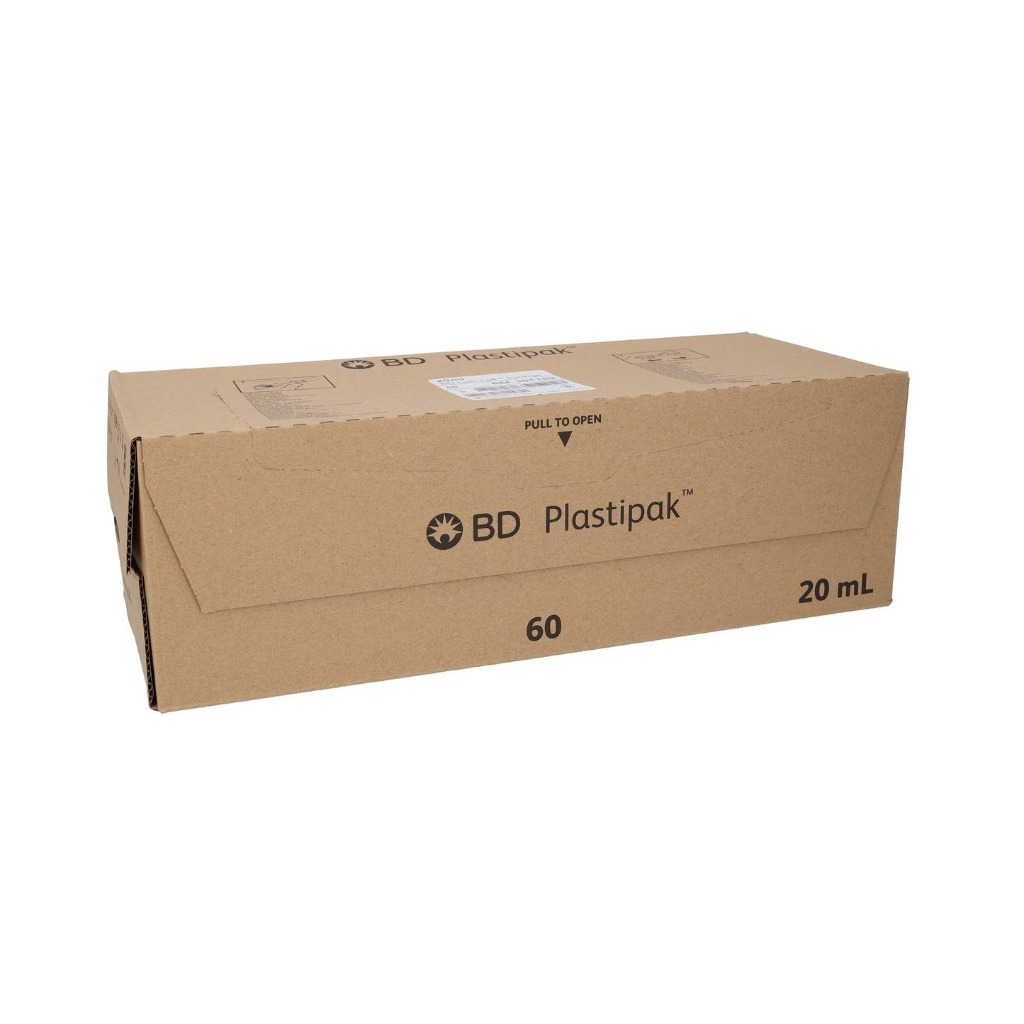 BD Plastipak Syringes with Luer-lok Tip - 20ml - Box of 60 -