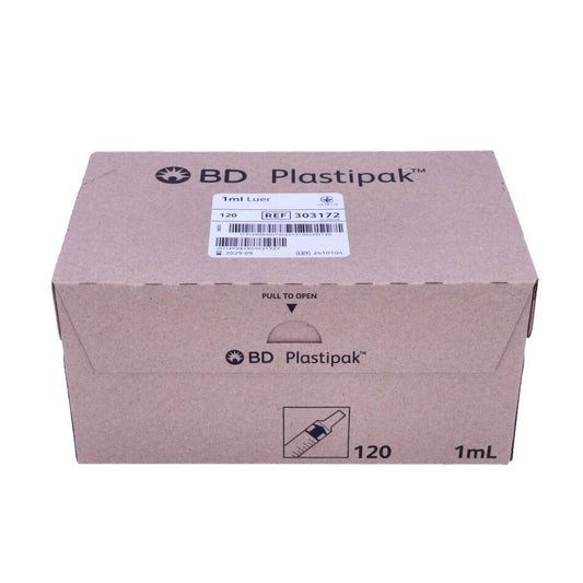 BD Plastipak Syringes 1ml x 120 -