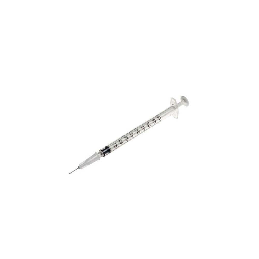 Becton Dickinson BD Plastipak Tuberculin Syringe 1ml (120 Syringes Per Box) -