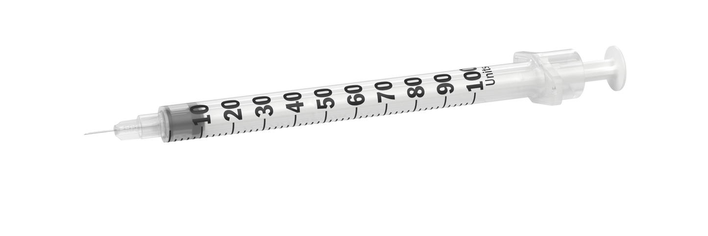 Micro - Fine™ 1ml, 6mm insulin syringe - Box of 100