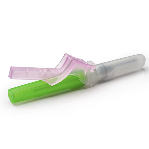 BD Vacutainer Eclipse Blood Collection Needle - Green 21g 1in