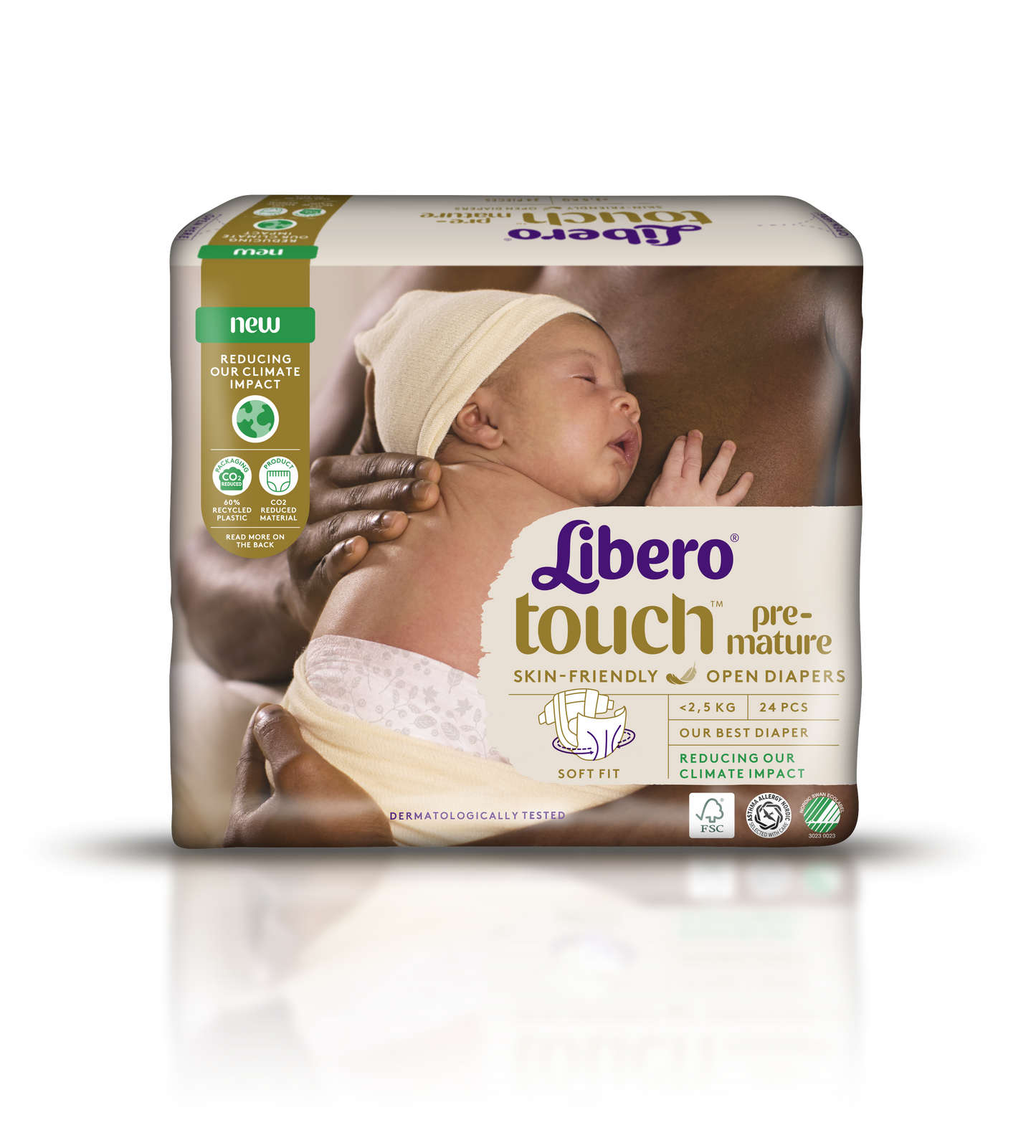 Libero Touch Pre-mature (0-2.5kg) - Pack of 24 -