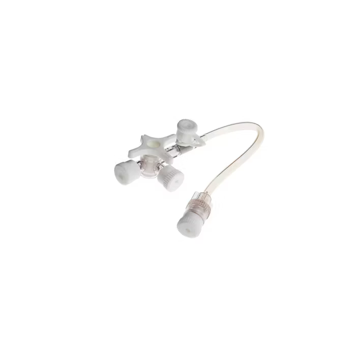 Macrobore Extension Set with BD® Connecta™ Stopcock and Injection Valve - Box of 50