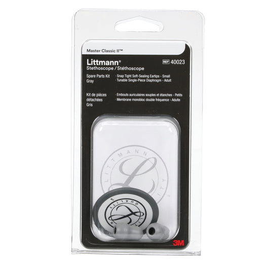 3M Littmann Spare Parts Kit - Master Classic Stethoscopes - Grey - Littmann Stethoscopes