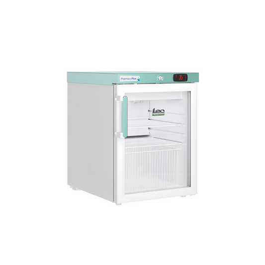 Pharmacy Plus 80 Litre Countertop Fridge - Glass Door