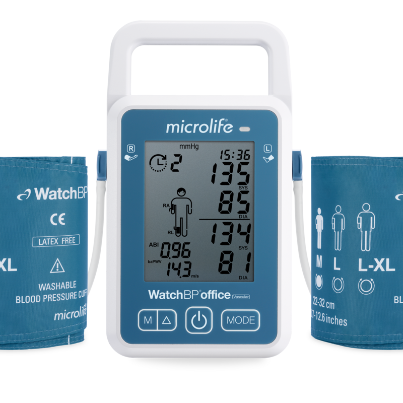 Office Vascular Professional Blood Pressure and Cardiovascular Screening Monitor