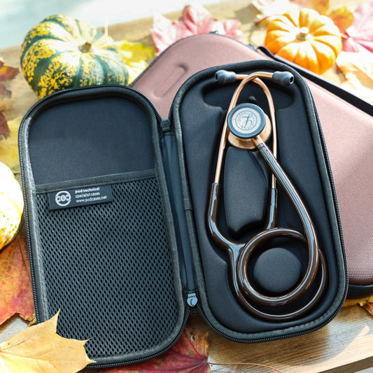 Pod Technical Classicpod Micro Stethoscope Case for Littmann Classic Stethoscopes - Copper -