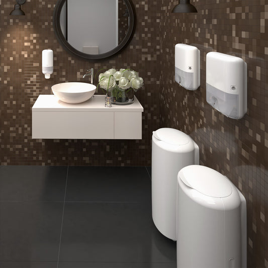 Tork Folded Toilet Paper Dispenser - White -