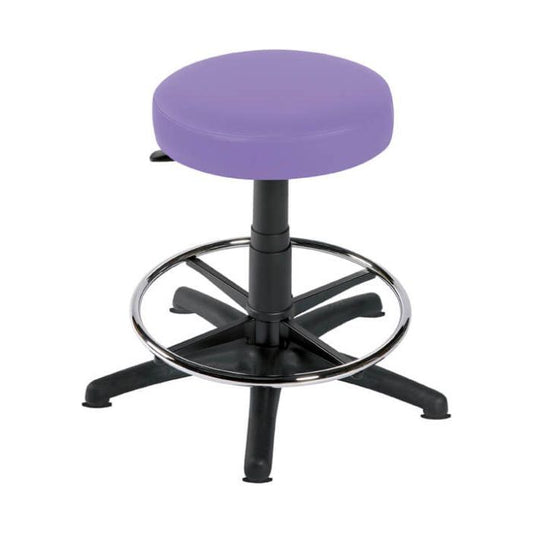 Sunflower Gas-Lift Stool with Glides & Foot Ring -