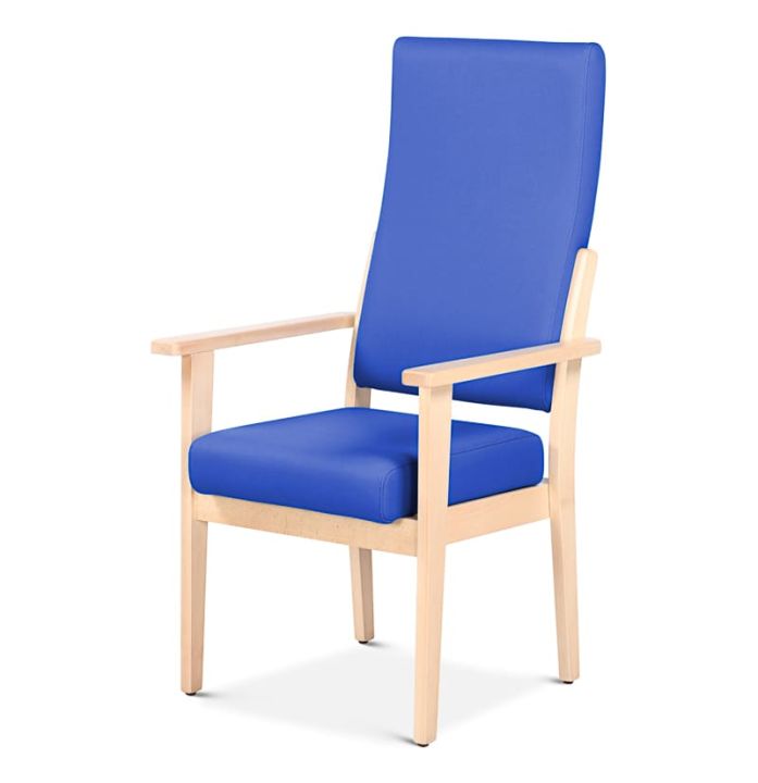 Alderbury High Back Arm Chair - Delft - Bristol Maid