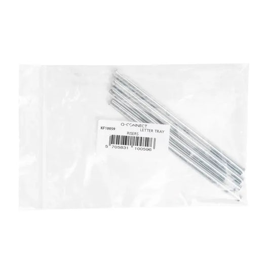 Q Connect Lettertray Risers Set 4 - Vow