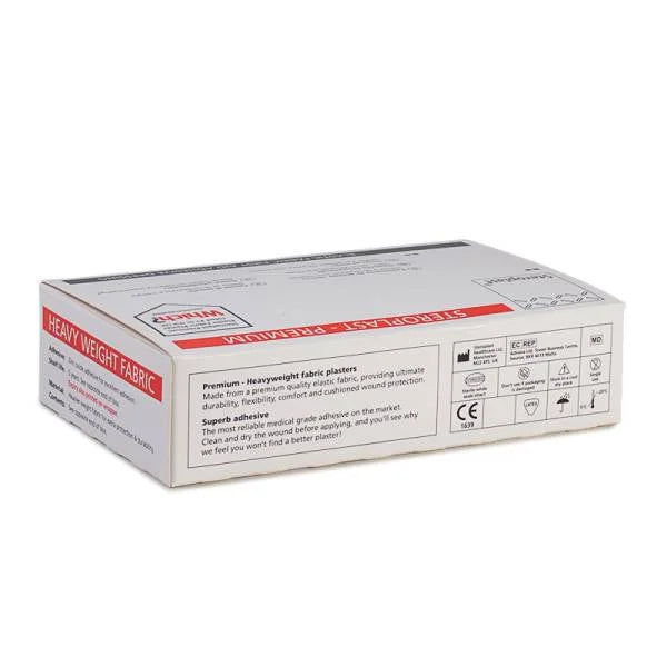 Steroflex Fabric Plaster 4cm x 4cm - Pack of 50 (S)