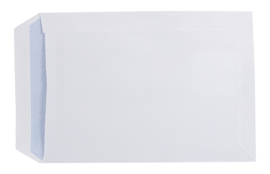 Window Envelops, C5, 90gsm, self seal, white, pack of 500 -