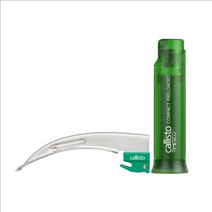 Callisto Preloaded Compact Handle Laryngoscope with Macintosh Blade -