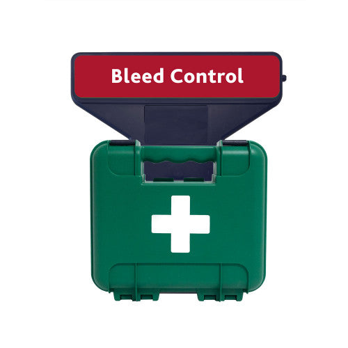 Public Access Trauma (PAcT) First Aid Kit - AuraPoint Bleed Control - Titan Box - Large - Green -