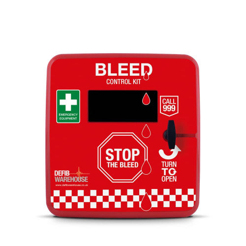 Public Access Trauma (PAcT) First Aid Kit - 3 Application - Bleed Control Cabinet -