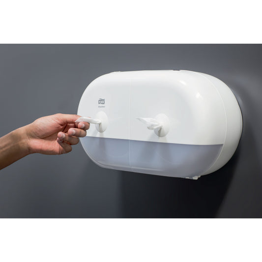 Tork SmartOne Twin Mini Toilet Roll Dispenser - 682000 -