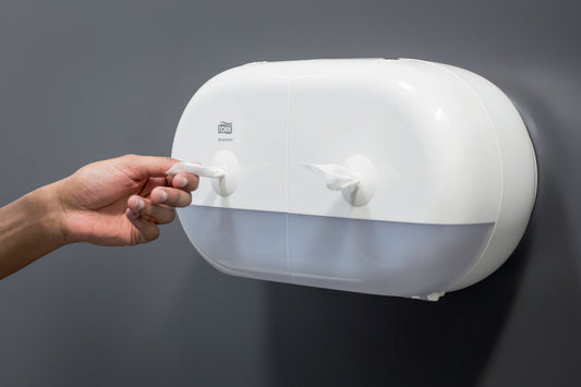 Tork SmartOne Twin Mini Toilet Roll Dispenser - 682000 -