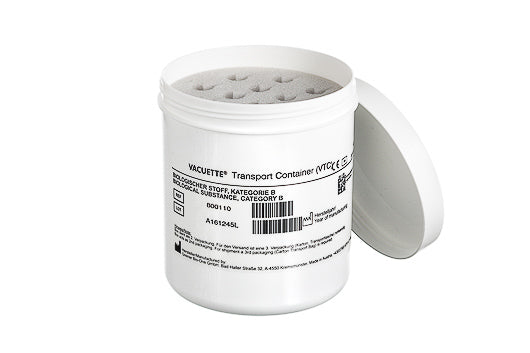 VACUETTE® Transport Container (VTC) with Foam Insert for 12 x Blood Tubes