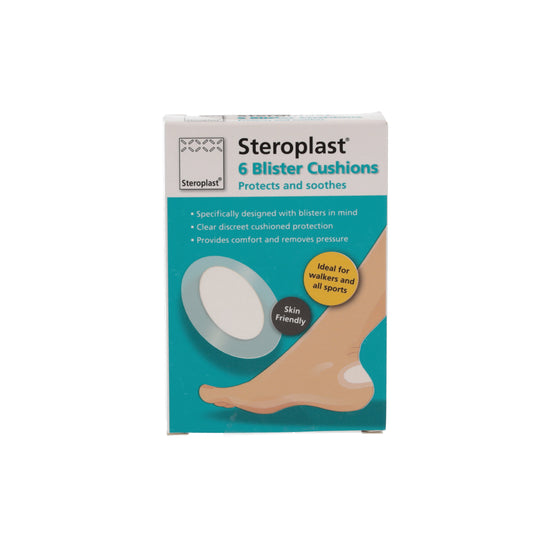 Steroplast Hydrocolloid Blister Cushion Gel Plasters 6 Pack