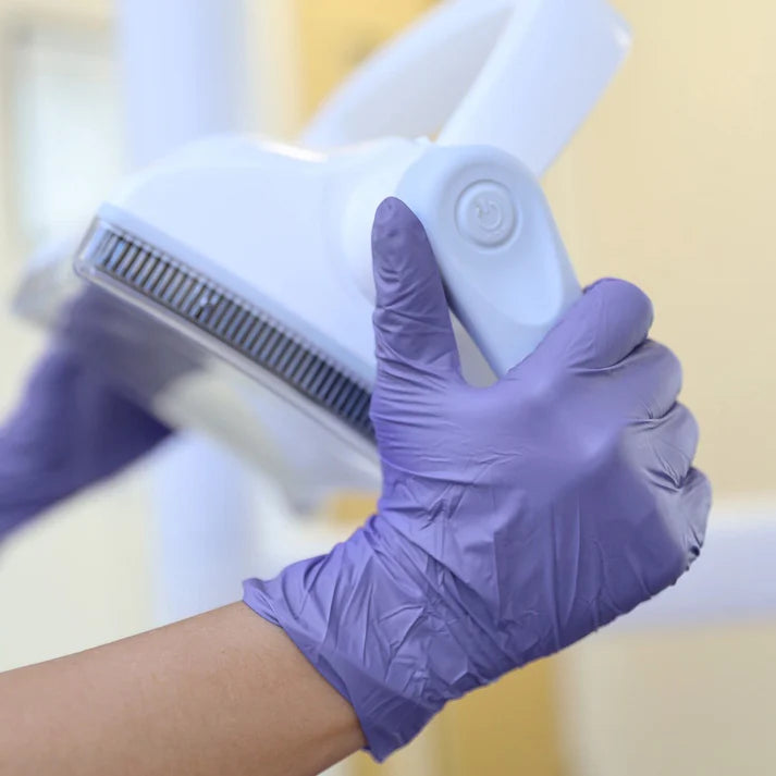 Amazing Finger-Textured Nitrile Powder-Free Examination Gloves - Box of 300 - Extra Large -