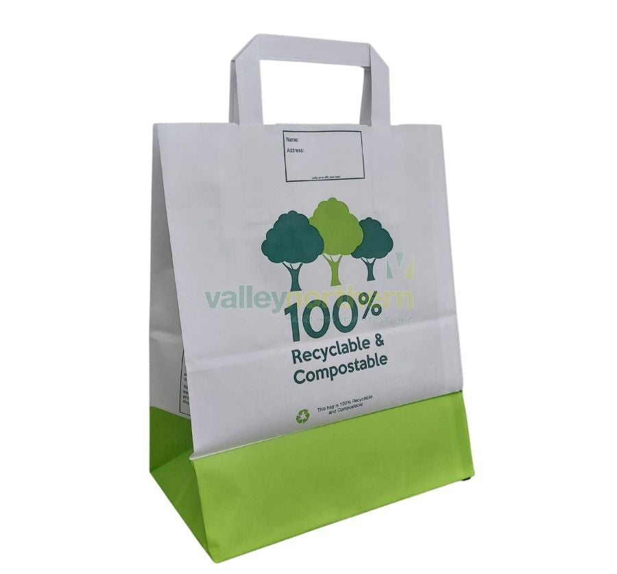 ProPac paper Doctor's carrier (h) 400 x (w) 320 x (g) 110mm - Pack 250 - Valley Northern