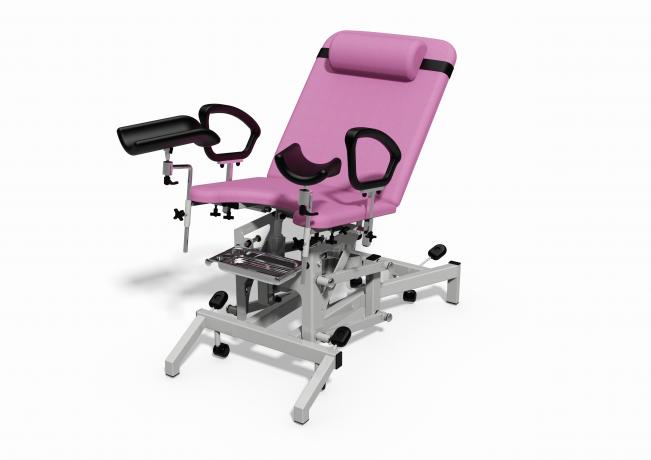 Gynaecology couch - Head Cushion, Debris Tray & Knee Supports 2 Motor -