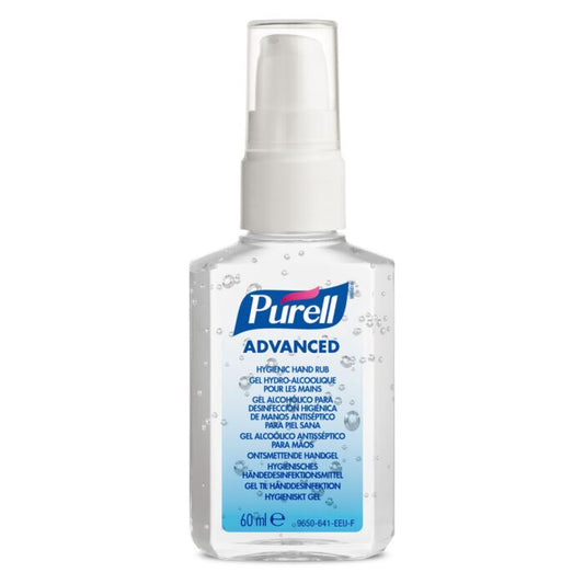Purell Advanced Hygienic Hand Rub - 60ml Pump - CLEARANCE