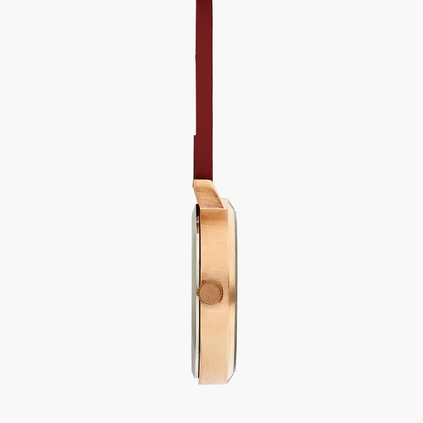 Meraki Rose Gold / Cherry Leather Fob 35 - New -