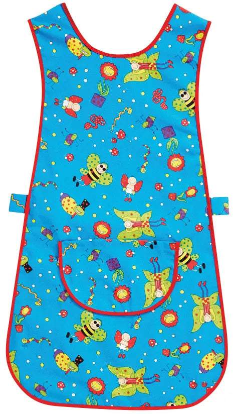 Fun Bugs Tabard With Red Trim - Alexandra