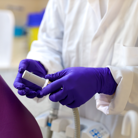 Aurelia Sonic 100 - Blue Nitrile Examination Gloves - Medium -