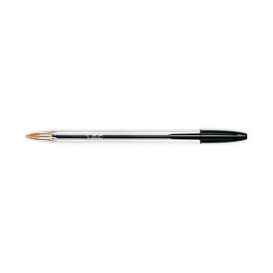 Bic Cristal Ballpoint Pen Medium Black - Pack of 50 - Vow