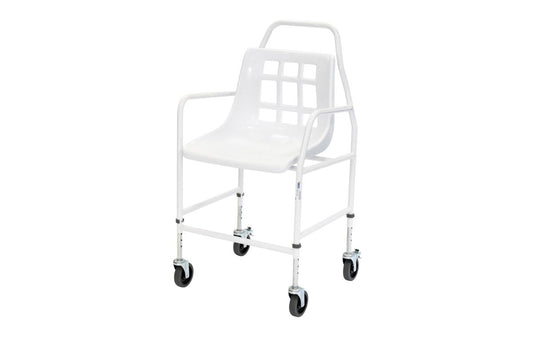 Alerta Mobile Shower Chair - Adjustable Height