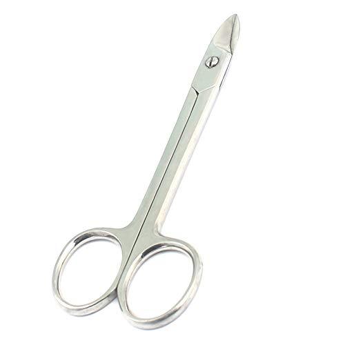 Beebee Ligature and Wire Scissors - Blunt Curved - 10cm -