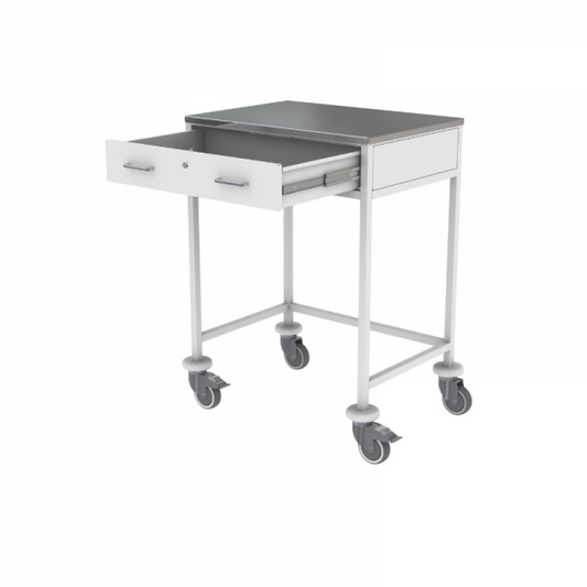 Shuttleworth Flat Stainless Steel Top Trolley