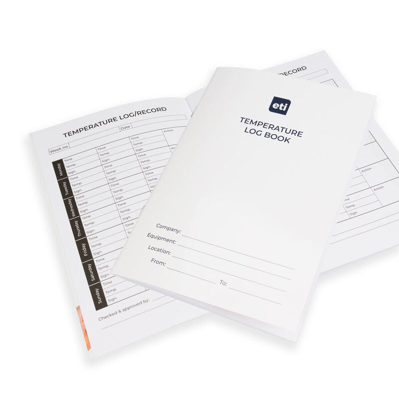 Temperature Log Book -