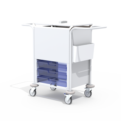 Case Notes Trolley with Drawers