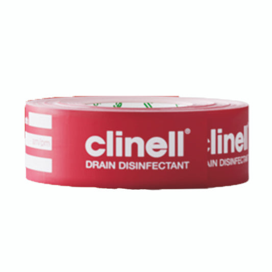 Clinell Drain Disinfectant Red Tape